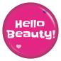 Preview: Ansteckbutton Hello Beauty!